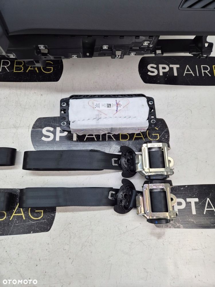 CUPRA BORN DESKA ROZDZIELCZA KONSOLA KOKPIT PULPIT PODUSZKI AIRBAG AIR BAG PASY KIT SET - 6