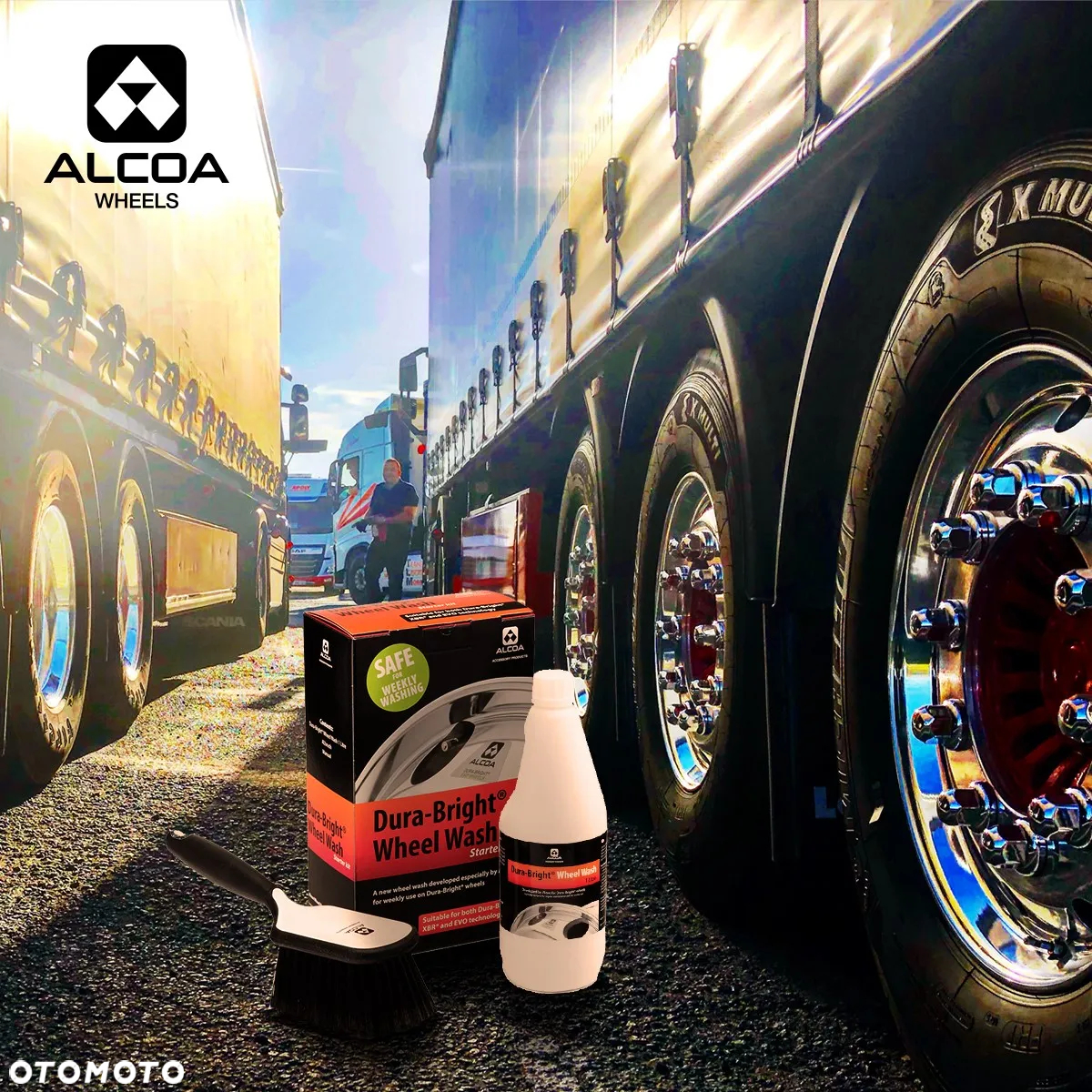 Felga ALCOA do MAN / 22,5 x 11,75 / ET 120 /Aluminiowe felgi / DB / NETTO-2.395,-PLN - 12