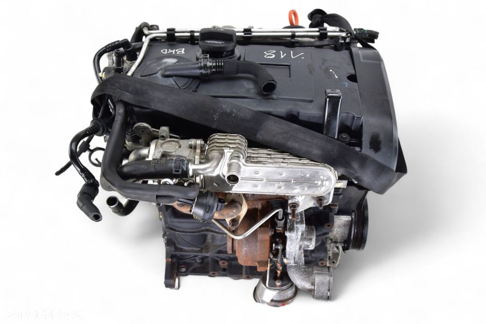 Silnik TOURAN AUDI A3 8P TOLEDO III GOLF V 2.0 TDI 140KM BKD  KOMPRESJA - 8