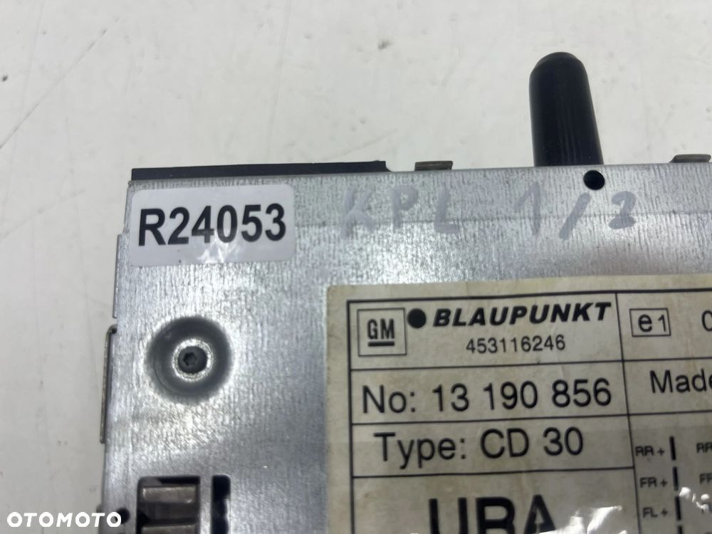 Radio Opel Zafira B 05-14r. z kodem do radia tuner fabryczny czytnik płyt panel sterowania wyświetla - 16