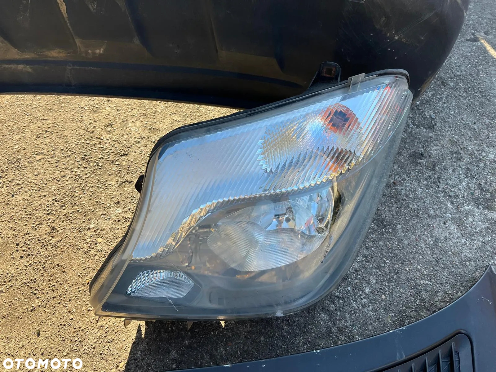 KOMPLETNY PRZOD Zderzak maska lampy przód Mercedes Sprinter 906 - 3