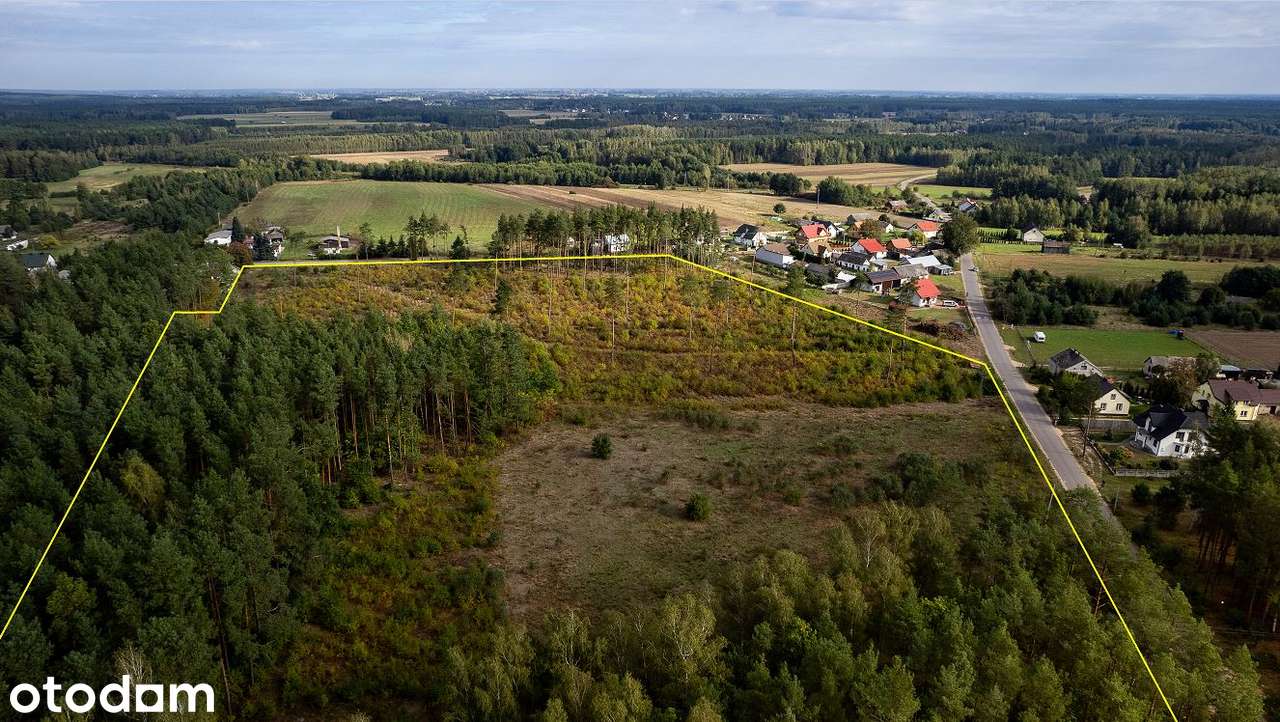 Wyjątkowa działka 9,71 ha – budowlana, leśna, Błędnica, 515 000 zł