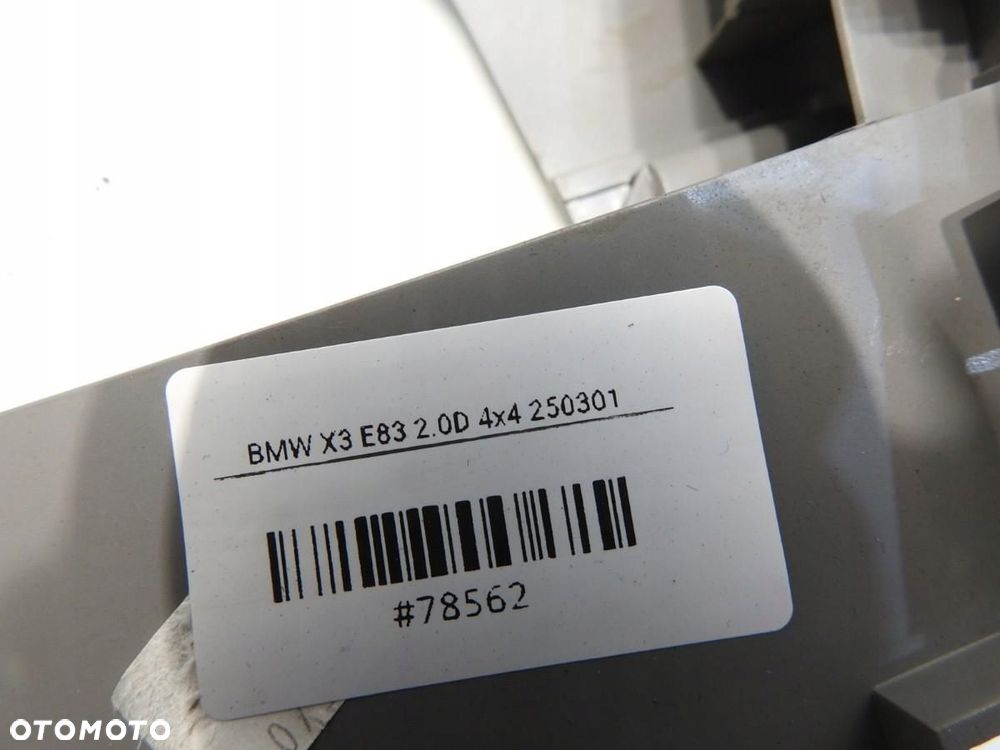 UCHWYT MOCOWANIE PÓŁKI PRAWY TYŁ BMW X3 E83 3508764 - 4
