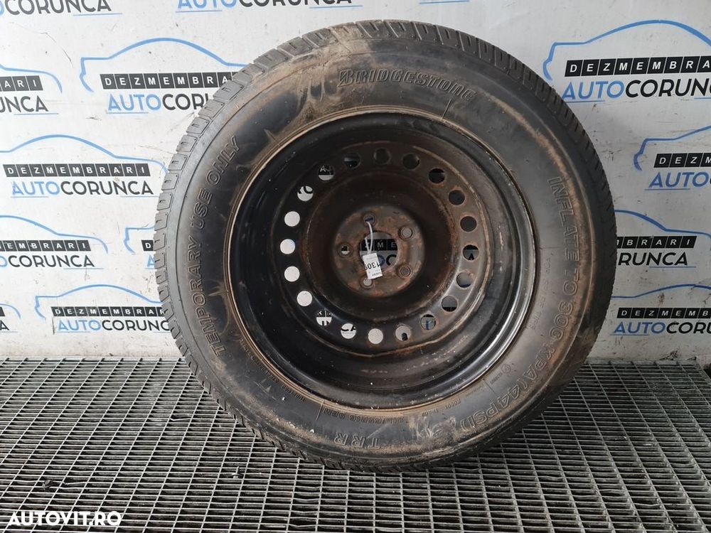 Roata rezerva Dacia Duster 2010 - 2013 SUV (1309) - 2