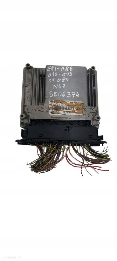Bmw E81 E88 E90 E93 E84 Komputer Sterownik Silnika N47 8506374 0281016067 - 1