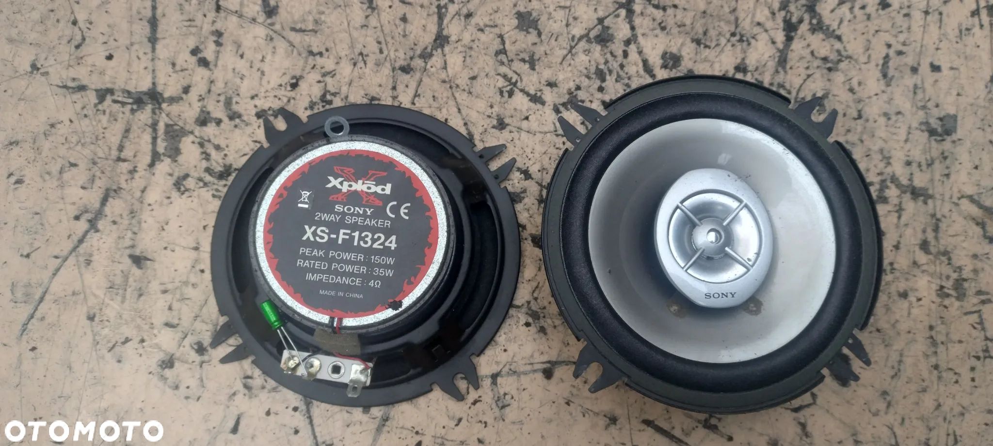 2 GŁOŚNIKI SAMOCHODOWE 35 wat SONY X-Plod - 1