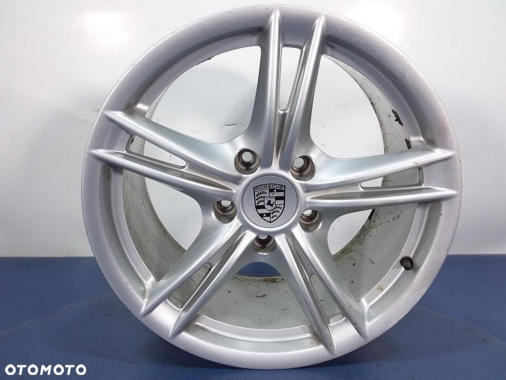 PORSCHE BOXSTER 987 ALUFELGA OEM 8JX18 5X130 ET57 1 SZT - 1