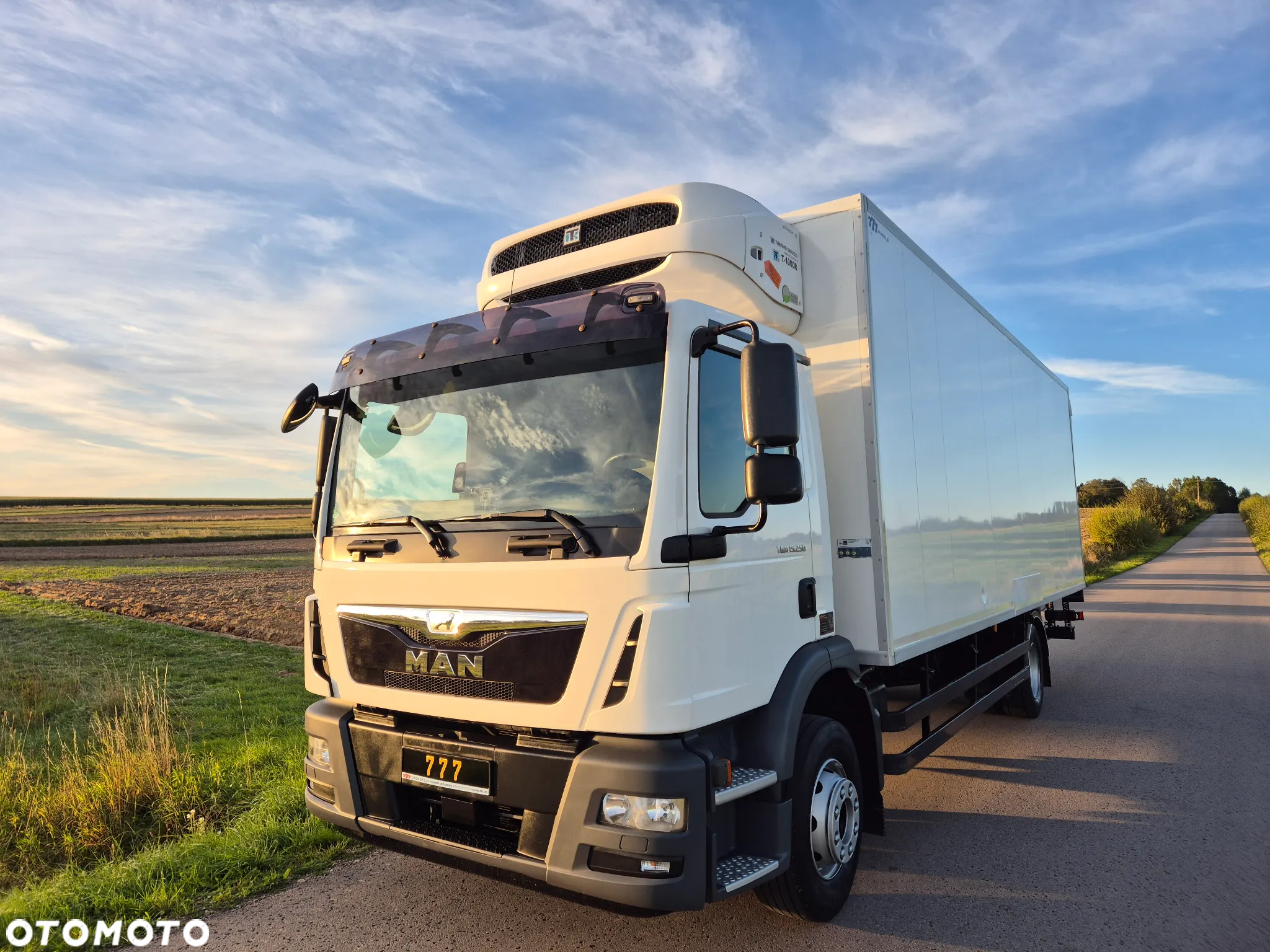 MAN TGM 15.250 7.5m winda AUTOMAT KLIMA z Niemiec EURO 6 / CHŁODNIA T-1000R THERMOKING - 14