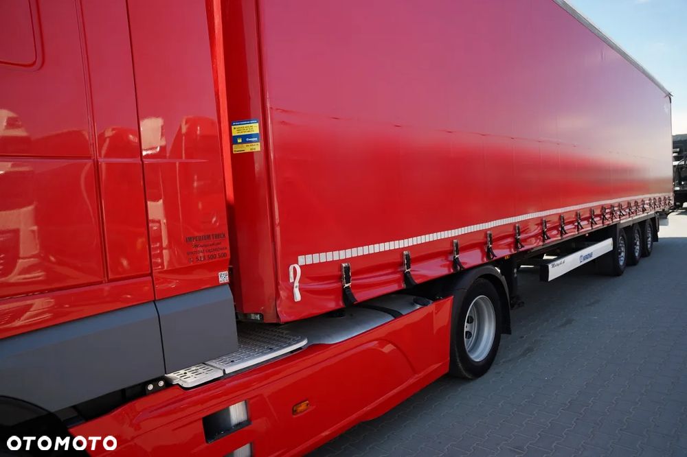 DAF XF 480 / ZESTAW / MEGA / SSC / + KRONE / FIRANKA / MEGA / OŚ PODNOSZONA / DACH PODNOSZONY / - 14
