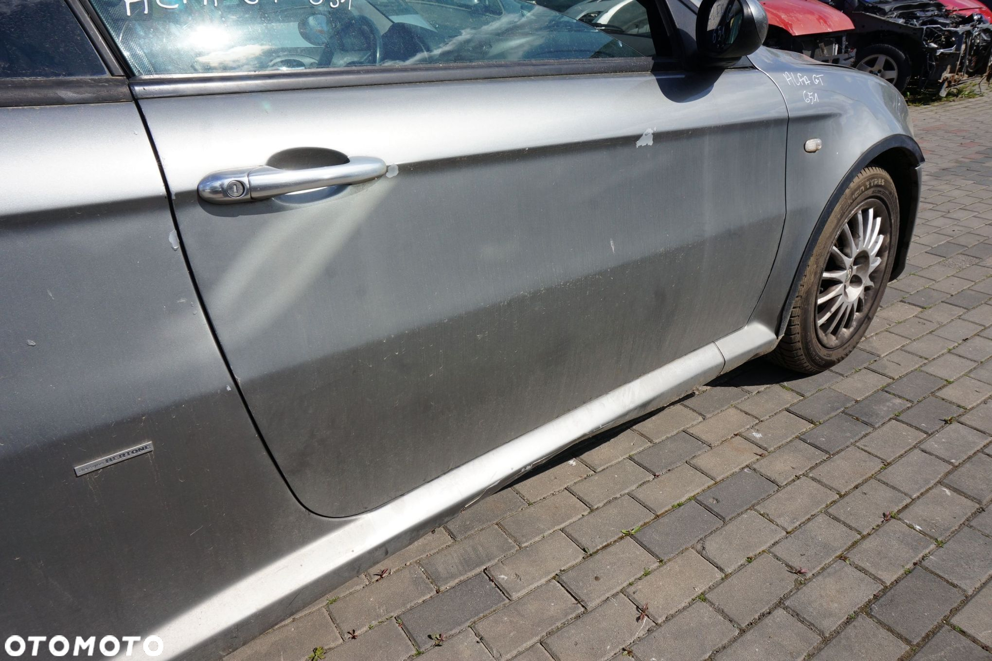 DRZWI PRZEDNIE PRAWE GT 937 651  SZARY GRIGIO ANTARES ALFA 2003-2010 - 2