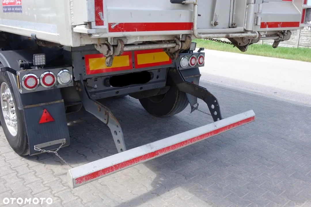 Langendorf WYWROTKA 48 m3 / WIBRATOR /  OSIE SAF / OŚ PODNOSZONA / ALUMINIOWE FELGI / SZYBER ZBOŻOWY / PLANDEKA / KLAPODRZWI - 23