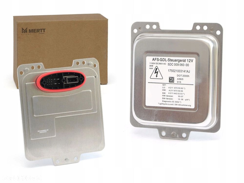 PRZETWORNICA napięcia moduł ksenon MERCEDES W211 LCI 5DC00906000 - 1