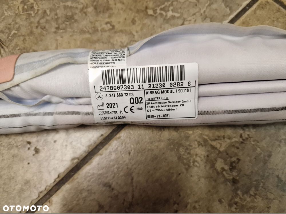 kurtyna airbag mercedes gla 247 lewa lub prawa 2478607303 2478607203 - 5