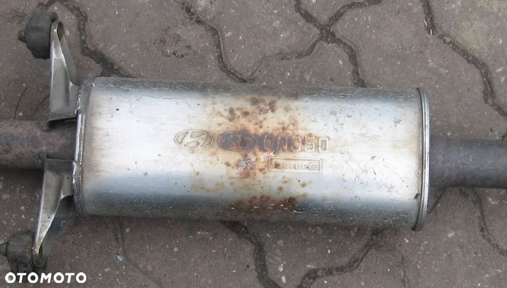 tłumik środkowy końcowy KIA CARENS III 1.6 16V - 2