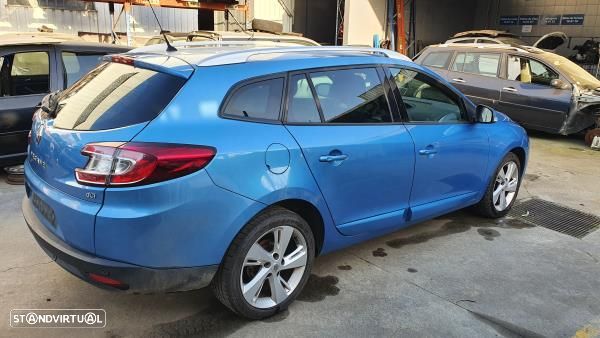 Vidro Porta Tras Direita Renault Megane Iii Grandtour (Kz0/1) - 1