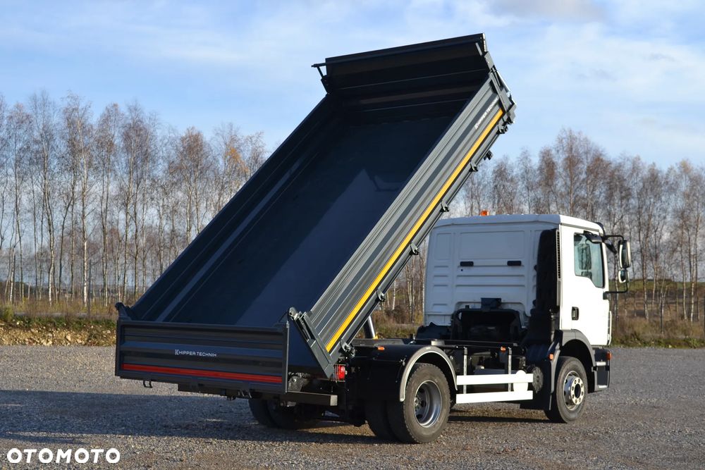 MAN TGM 15.250 15.290 Nowy 3-stronny WYWROT Kiper WYWROTKA Blokada mostu Manual Klima Ładowność 8760 - 4