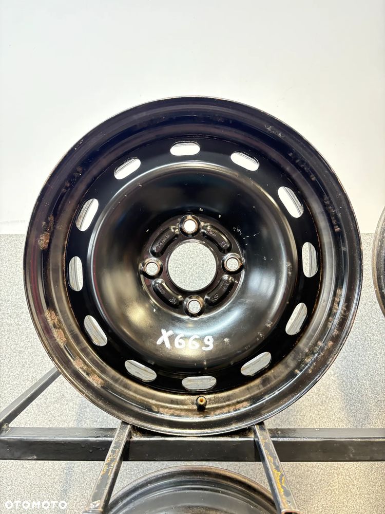 4 Felgi Stal. Ford Tourneo Connect, B-Max, Fiesta Mk6, Mk7 15" +TPMS - 2
