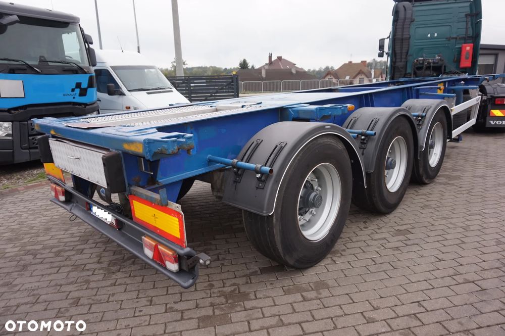 Lag 0-3-39 CD Naczepa Ciężarowa Przewóz Kontenerów Osie BPW - 6