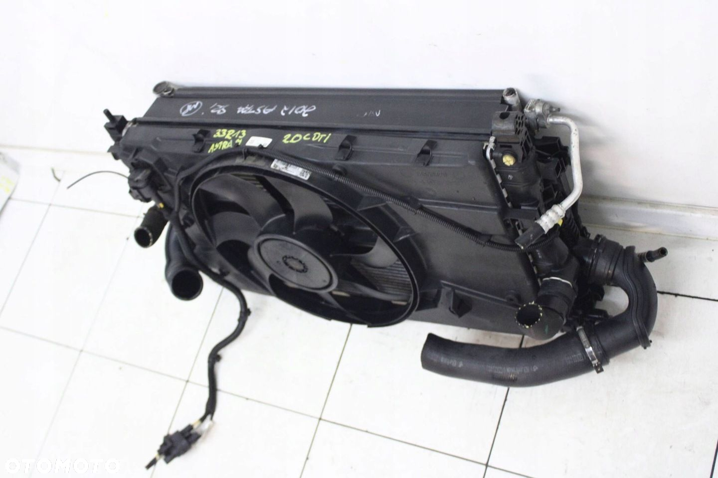 OPEL ASTRA IV J HB 2009R- CHŁODNICE WENTYLATOR KOMPLET - 3