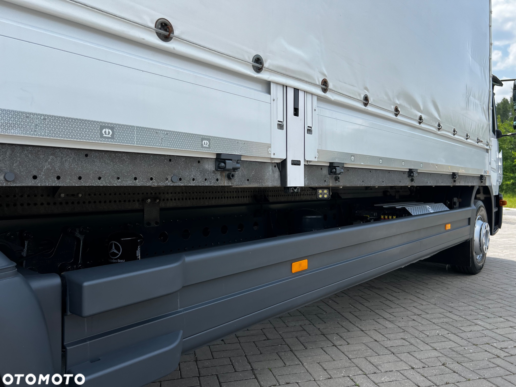Mercedes-Benz ATEGO 1524 BURTO-PLANDEKA 7.3m WINDA - 26