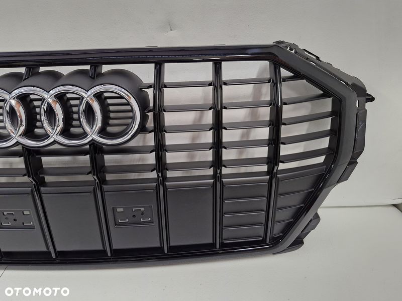 audi q3 2 ii 83a s-line grill atrapa chłodnicy zderzaka przód czarna 83a853651e - 2