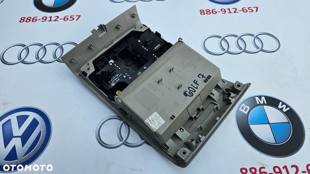 VW Golf 7 VII 5G Lampa podsufitki Podświetlenie kabiny kierowcy 5G0868837 - 6