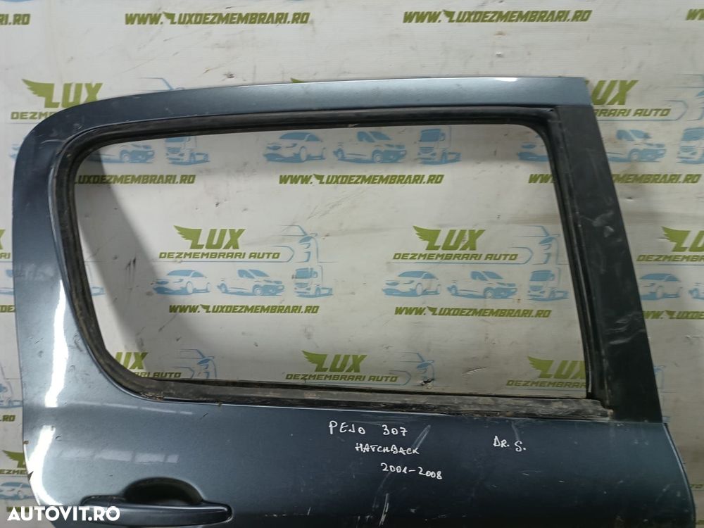 Usa portiera dreapta spate Peugeot 307 1 [2001 - 2005] - 2