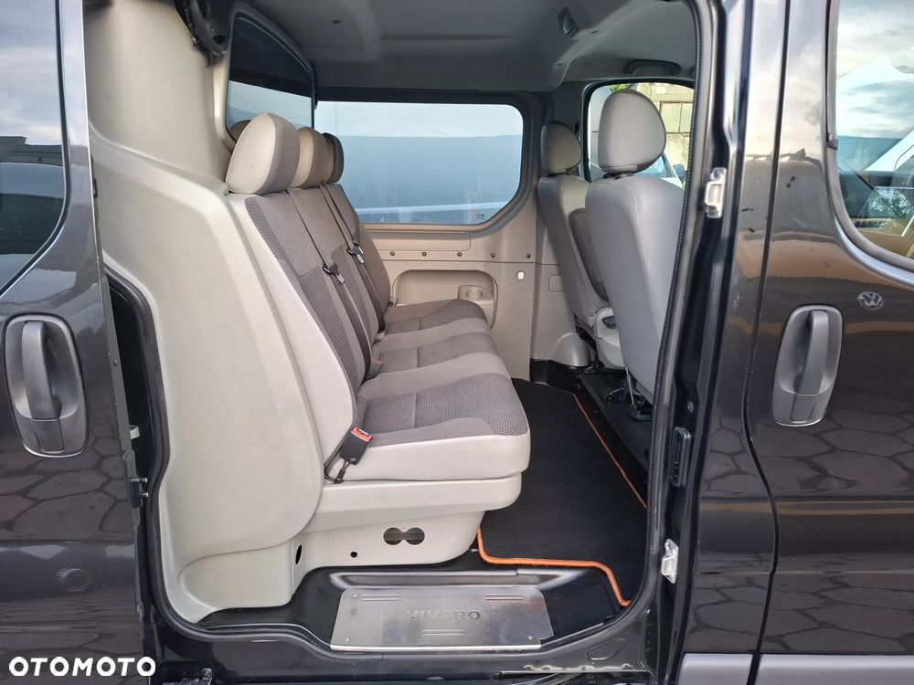 Opel Vivaro 2010 LONG DUBEL KABINA 5osobowy 2.5CDTI 150KM - 22