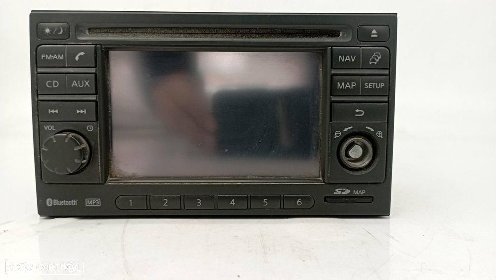 SISTEMA DE ÁUDIO RÁDIO CD NISSAN MICRA K12E - 1