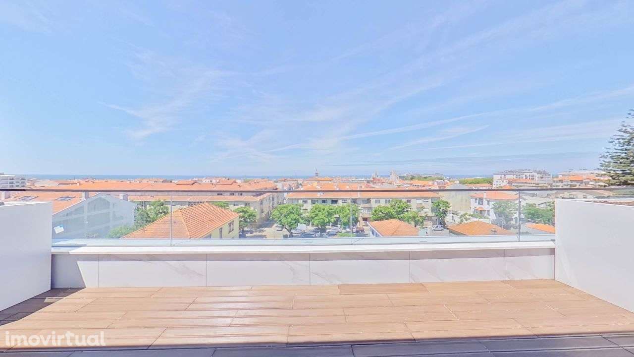 Apartamento T3, último piso, com terraço e vista mar - Grande imagem: 4/69