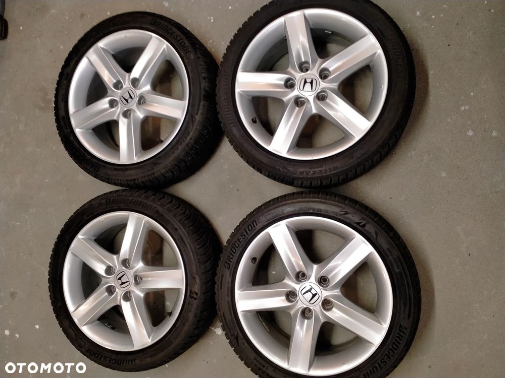 Koła felgi Honda Civic VIII + opony zimowe Bridgestone 225x45R17 - 1