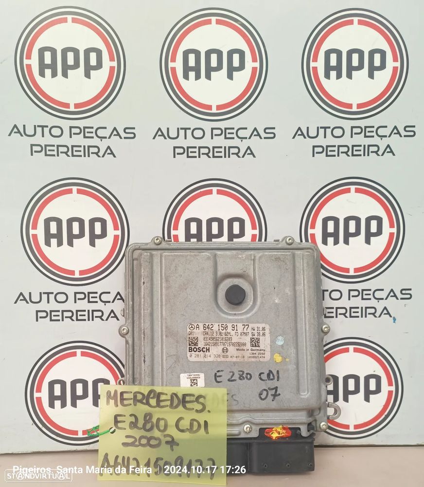 Centralina motor Mercedes 3.0 V6 referência A6421509177. - 1