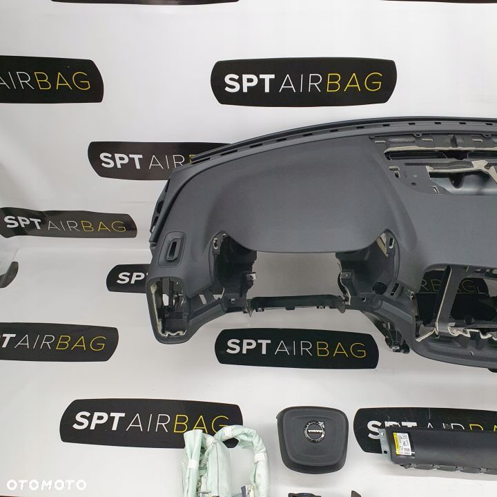 VOLVO XC40 DESKA ROZDZIELCZA KONSOLA KOKPIT PULPIT PODUSZKI AIRBAG AIR BAG PASY KURTYNY KIT SET - 2