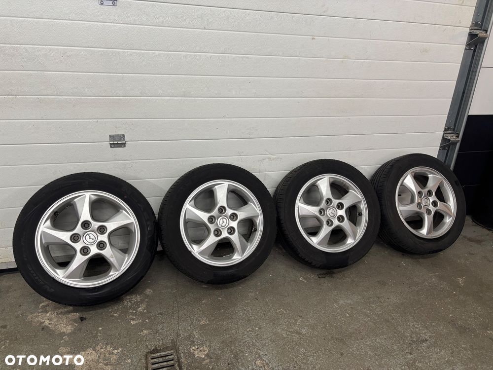 Alufelgi z Oponami Letnimi Mazda 5x114.3 6Jx15 195/55/15 - 1