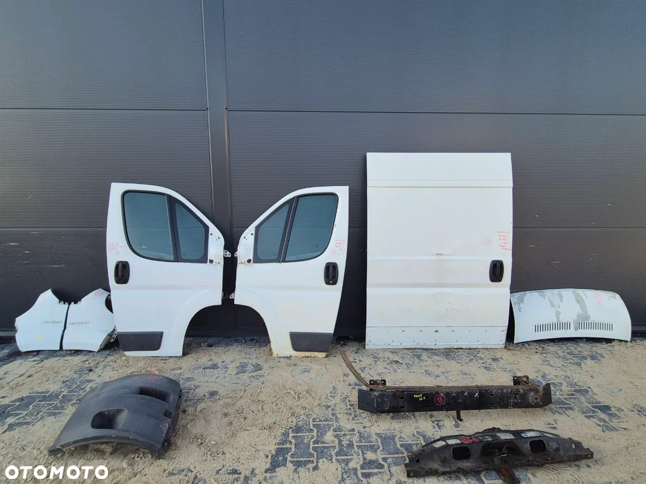 DUCATO III BOXER II JUMPER II 06r-> DRZWI MASKA BŁOTNIK - 25