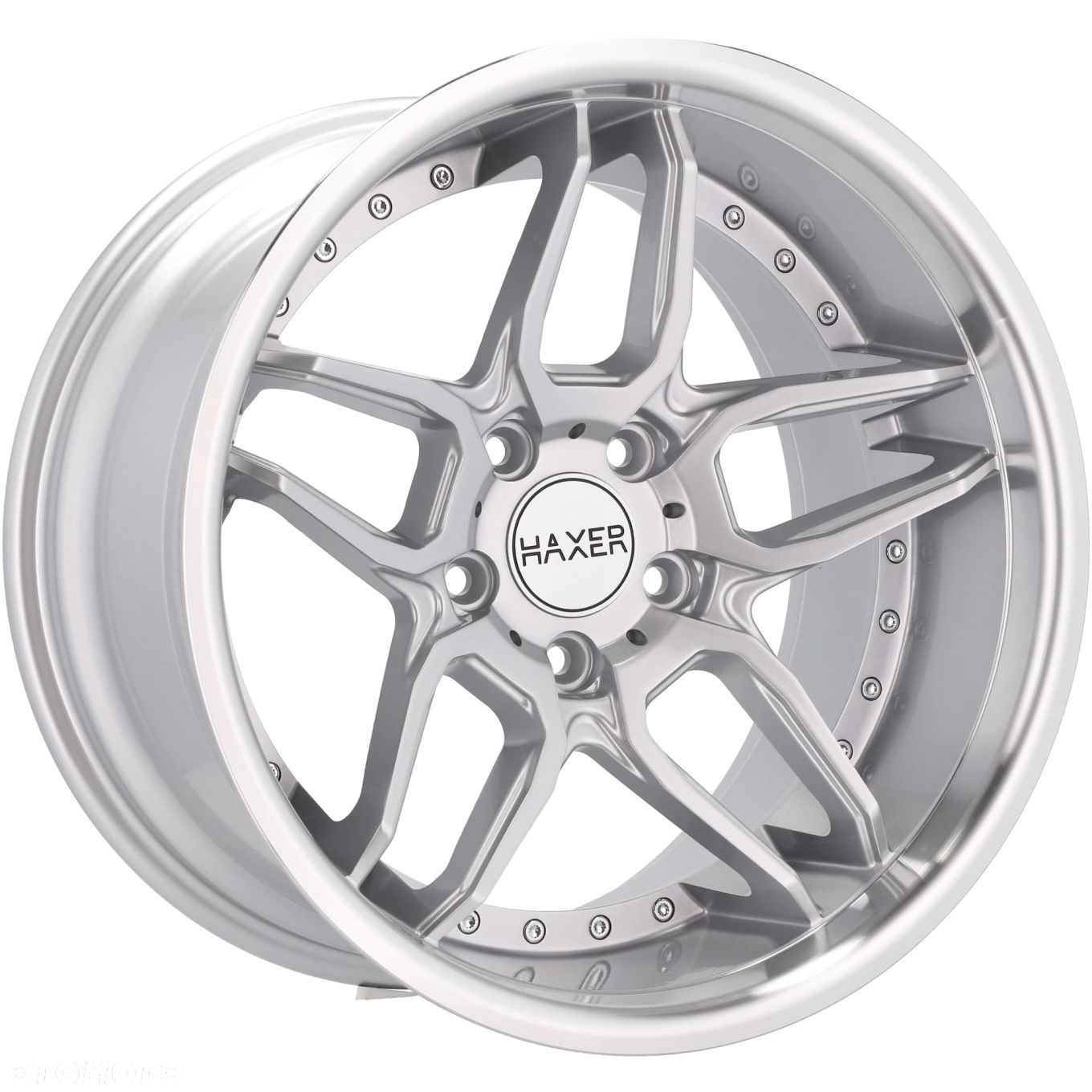 4x Felgi 18 m.in. do BMW Seria 3 e36 e46 5 e39 e60 e61 6 E63 E64 7 E38 Poler Rant - SSA01 (HX030) - 2