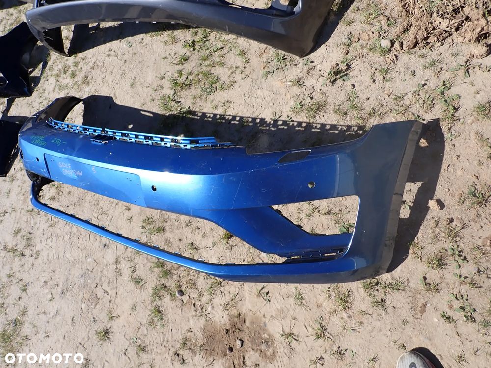 VW GOLF SPORTSVAN ZDERZAK PRZÓD 4 PDC SPRYSKI - 2