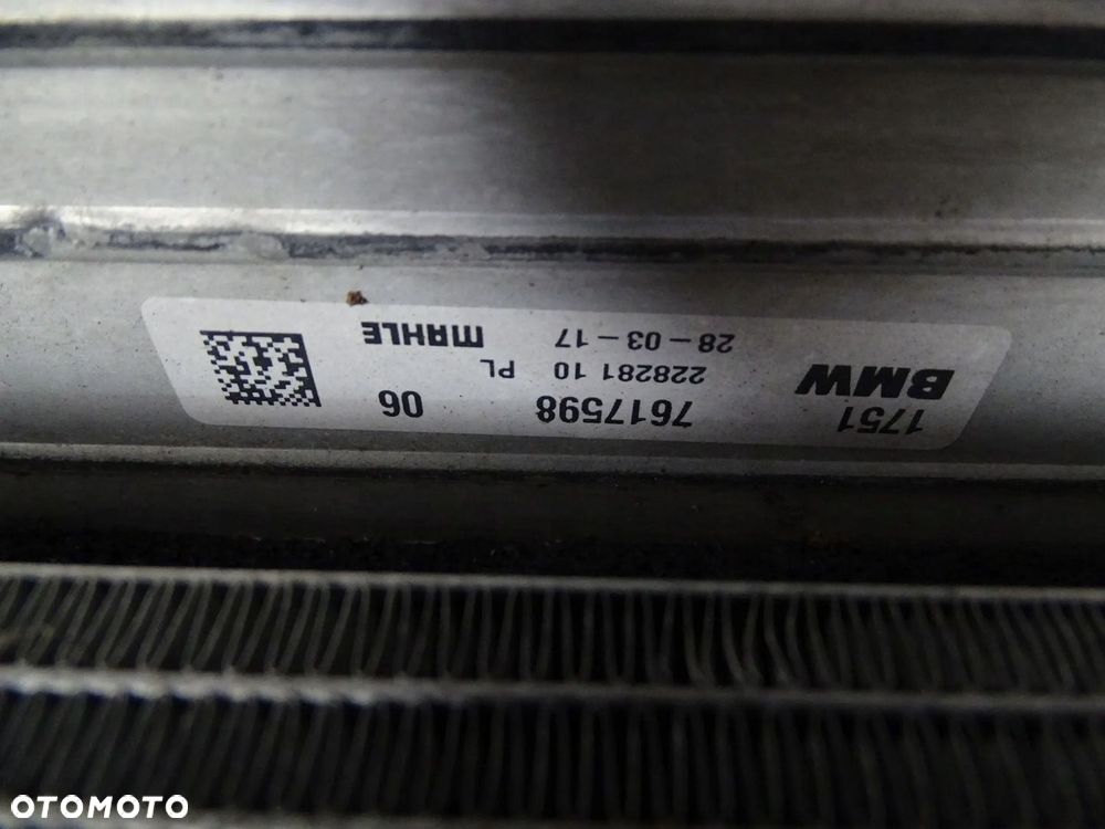 BMW X1 F48 F49 X2 F39 MINI F54 F60 DIESEL KOMPLET CHŁODNIC WENTYLATOR - 10