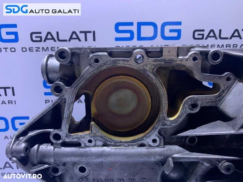 Capac Vibrochen Arbore Cotit Distributie Motor cu Suport Filtru Ulei Mercedes W203 C Class C200 C220 2.2 CDI 2000 - 2007 Cod R6460150602 [M8614] - 6