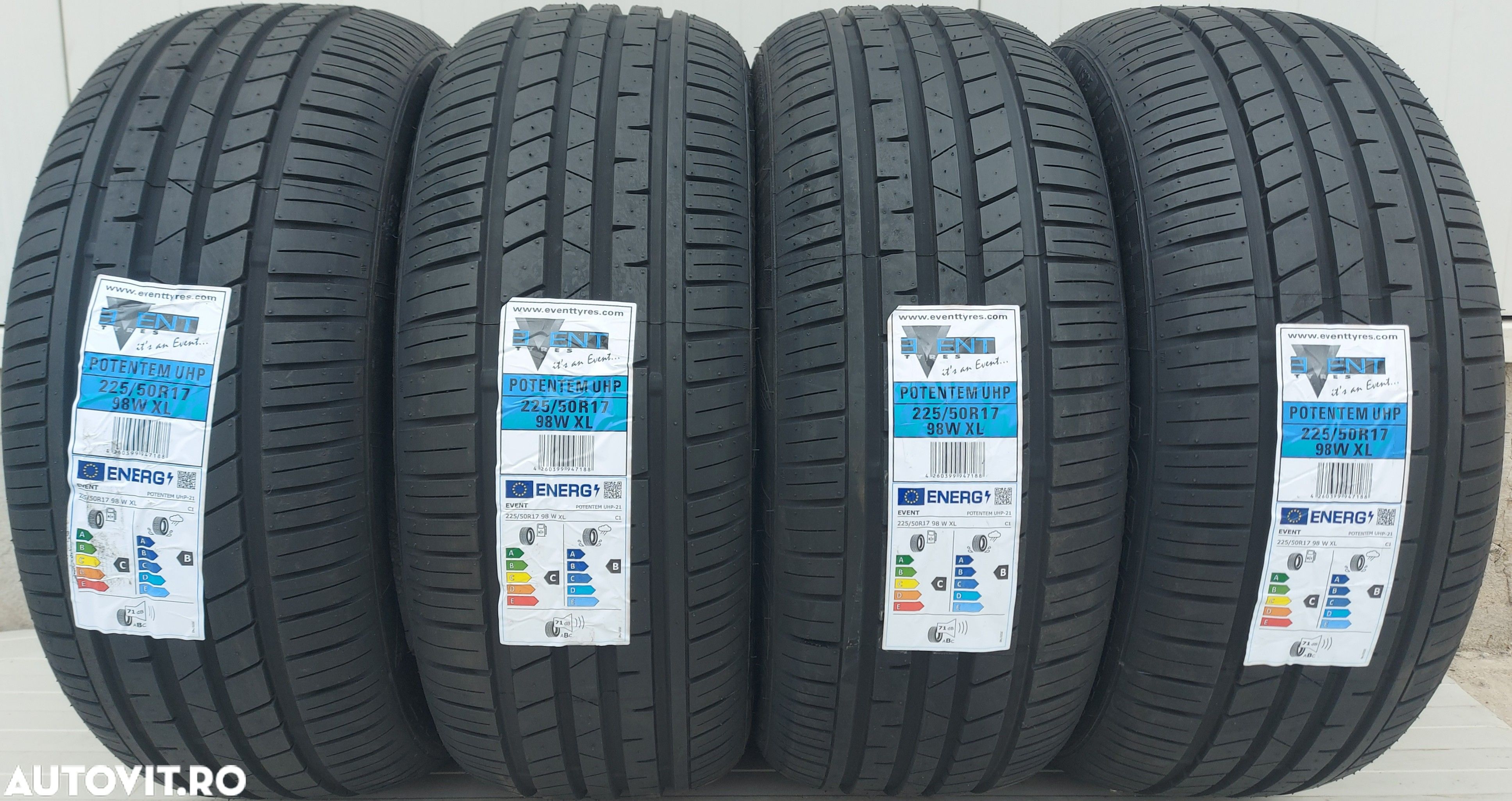 225/50 R17, 98W, EVENT Potentem UHP XL , Anvelope de vara - 1