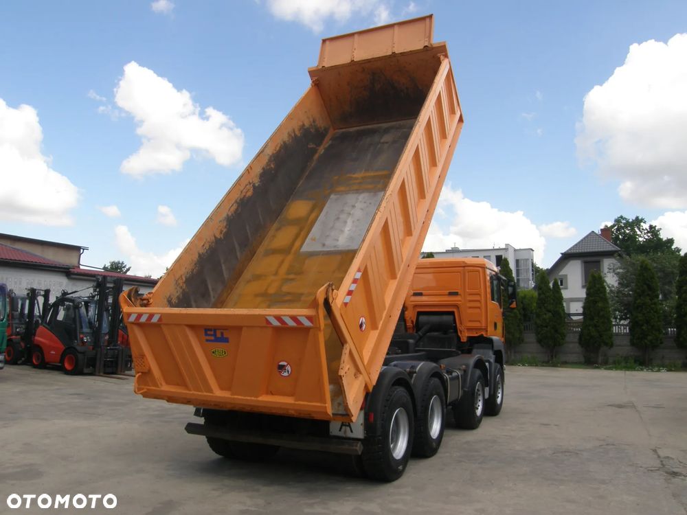 MAN TGS 41.440 8x4 470000km manual wywrotka Meiller-Kipper z Niemiec - 22
