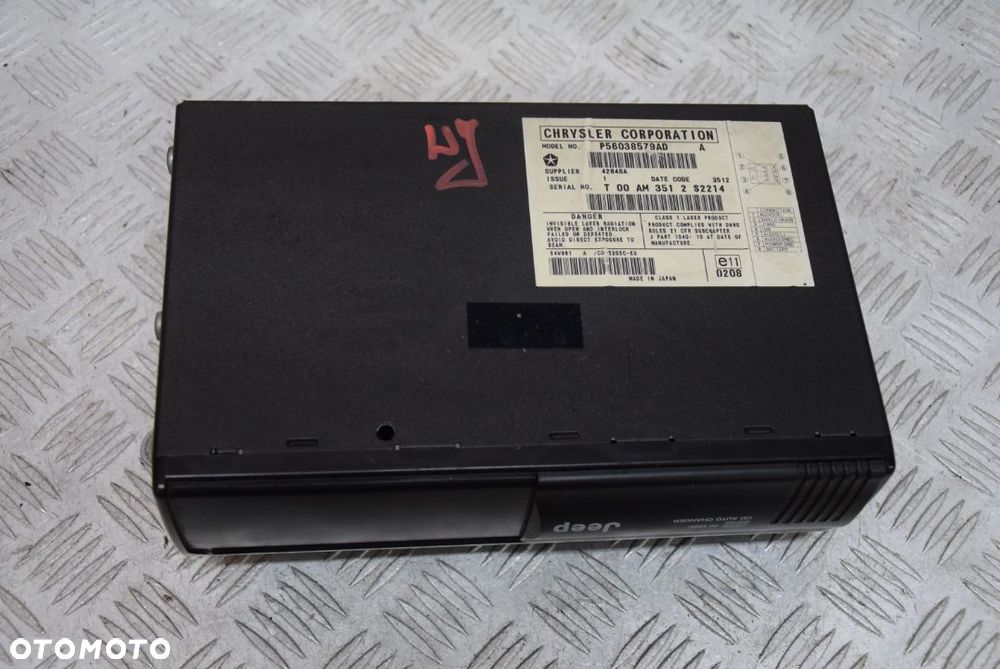 JEEP GRAND CHEROKEE WJ ZMIENIARKA CD - 7