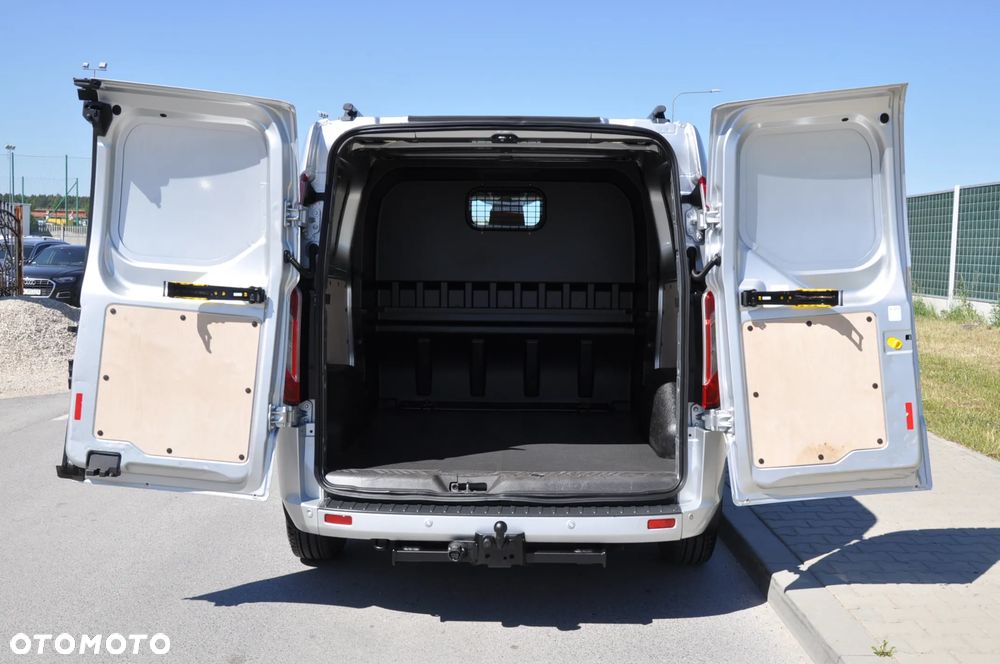 Ford TRANSIT CUSTOM 170 KM M6 Limited DCiV 290 L2 5 osobowy Brygadowy Krajowy I Właściciel Serwisowany Drzwi przesuwne z dwóch stron - 11