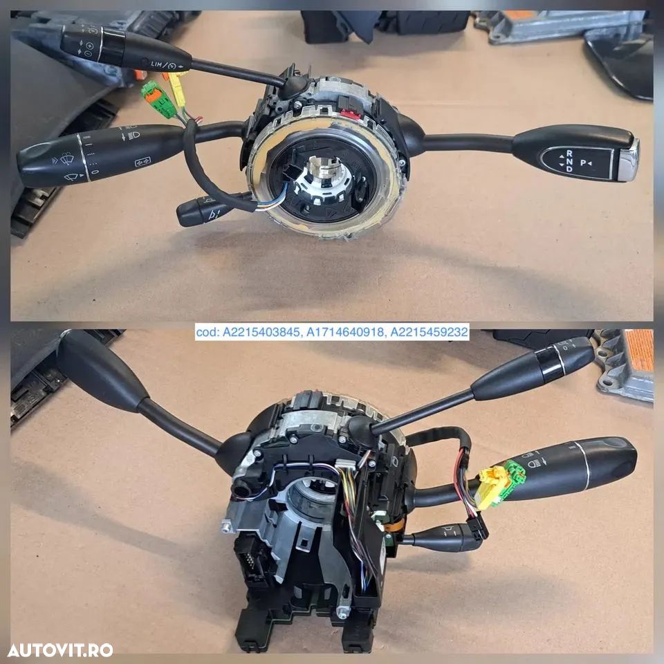 Difuzor harman/kardon modul usa dr f confort ecu modul control incalzire navigatie cutie relee airbag lateral coloana volan ansamblu stergator mercedes s class w221 2005 - 2013 - 5