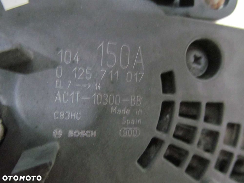 BOXER TRANSIT 2.2 TDCI HDI ALTERNATOR 0125711017 150A AC1T-10300-BB - 3