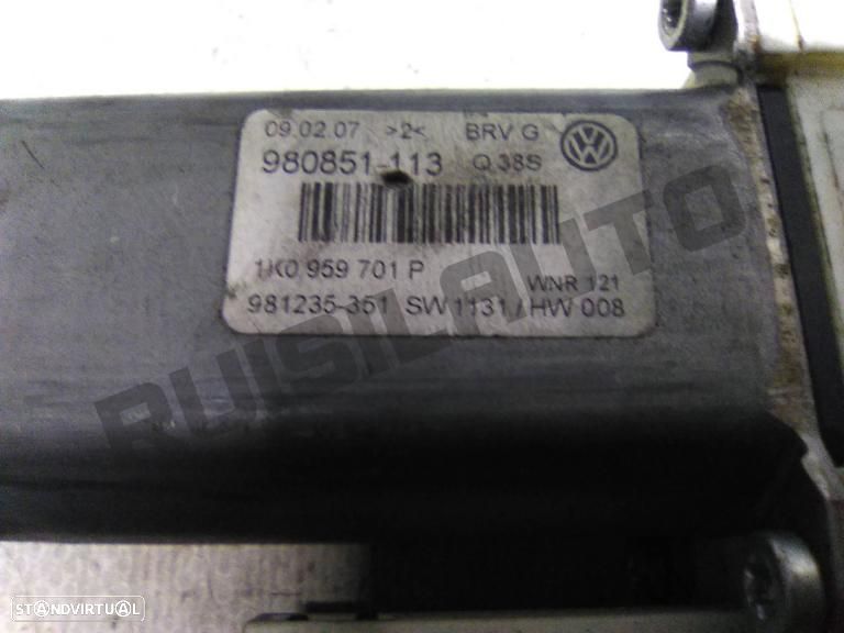 Motor Elevador Frente Esquerdo Confort 1k095_9701p Vw Passat B6 - 3