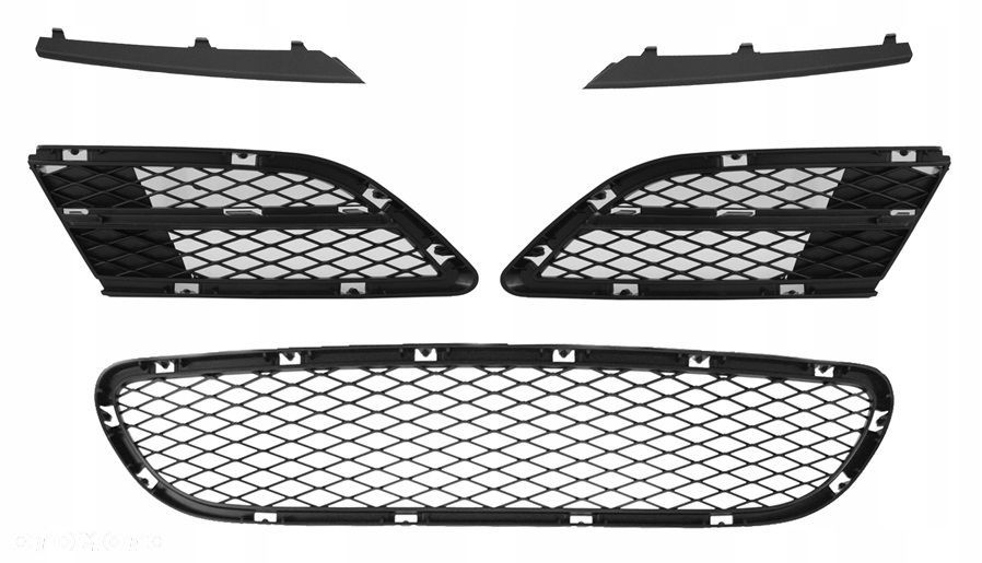 KRATKA ATRAPA GRILL ZDERZAK BMW 3 E90 E91 LIFT 08- - 1