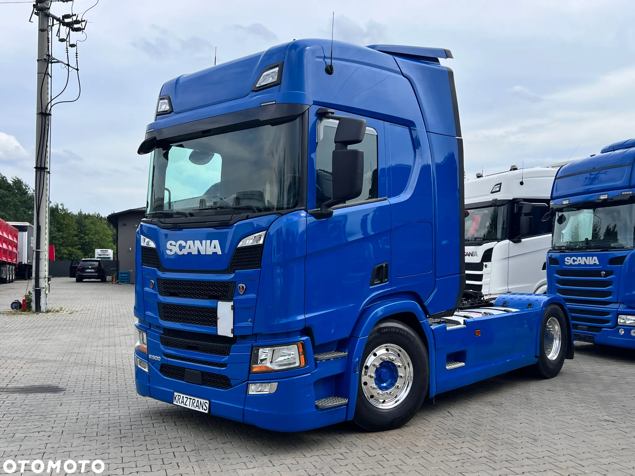 Scania R500 2020 cała na poduszce z hydrauliką z Niemiec kontrakt serwisowy ASO - 3