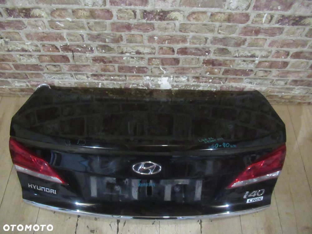 KLAPA TYŁ KAMERA HYUNDAI I40 LIFT 2014/2019 ROK SEDAN KOD LAKIERU: NKA - 6