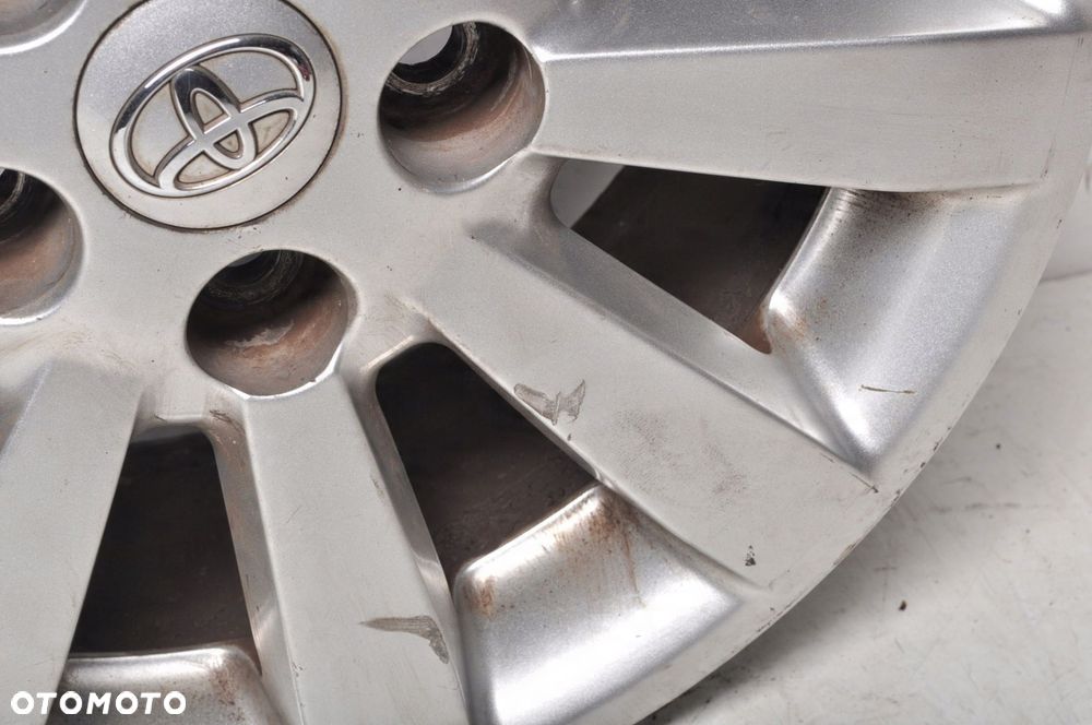 TOYOTA AURIS COROLLA FELGI ALUMINIOWE R16 6.5J 5X114.3 ET45 PZ406-E067B - 11